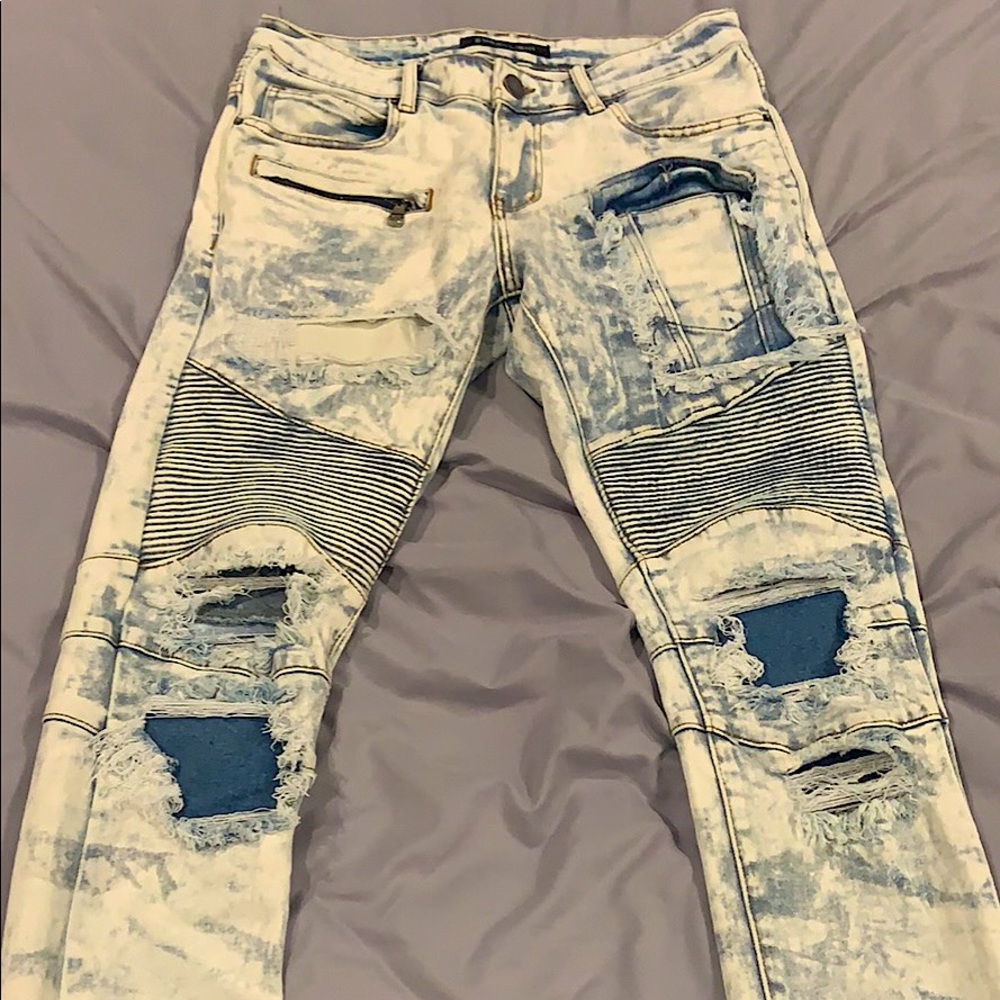 Embellish denim